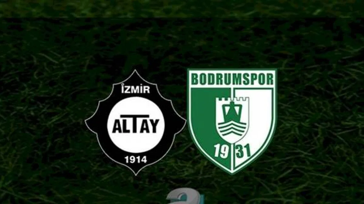 Altay - Bodrumspor maçı ne zaman? Saat kaçta? Hangi kanalda canlı yayınlanacak? | Trendyol 1. Lig