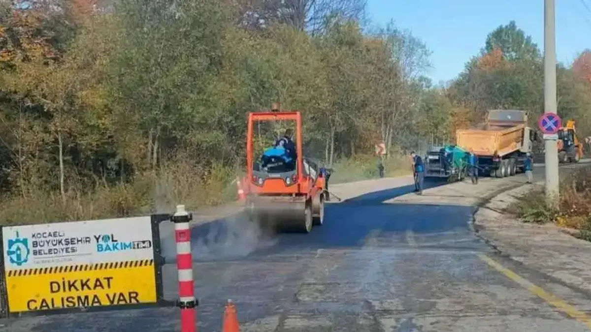 Kartepe zirve yolunda hazırlıklar tamam