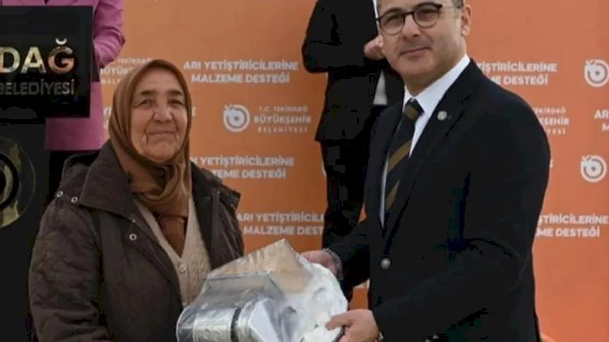 Tekirdağ'da arıcılığa Büyükşehir desteği