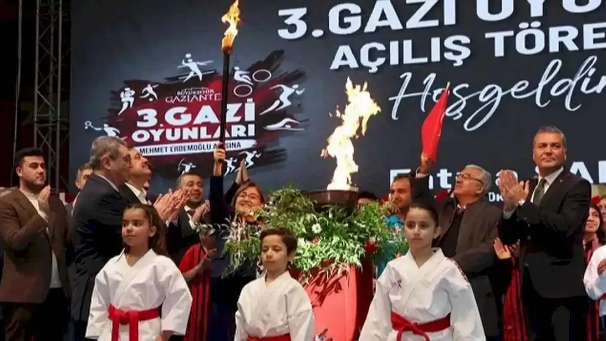 3'üncü Gazi Oyunları başladı