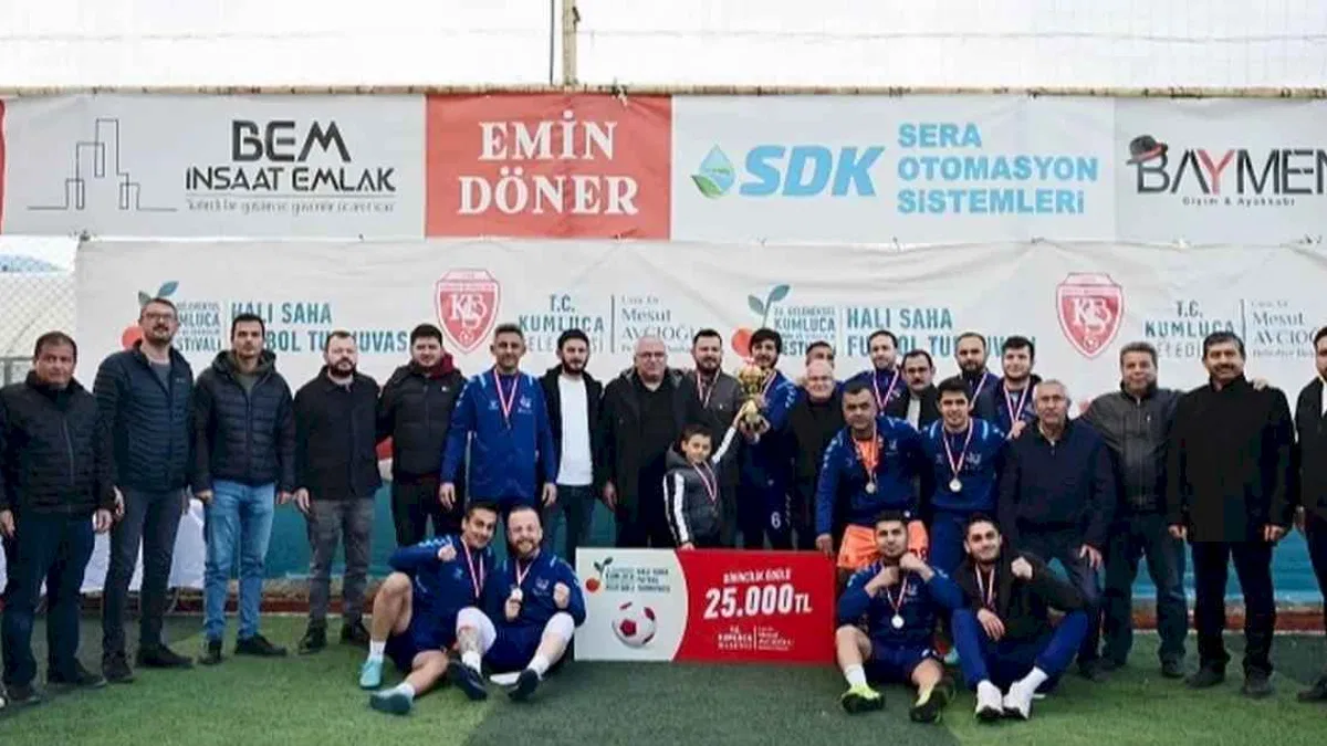 Antalya Kumluca Halı Saha Futbol Turnuvası sona erdi!