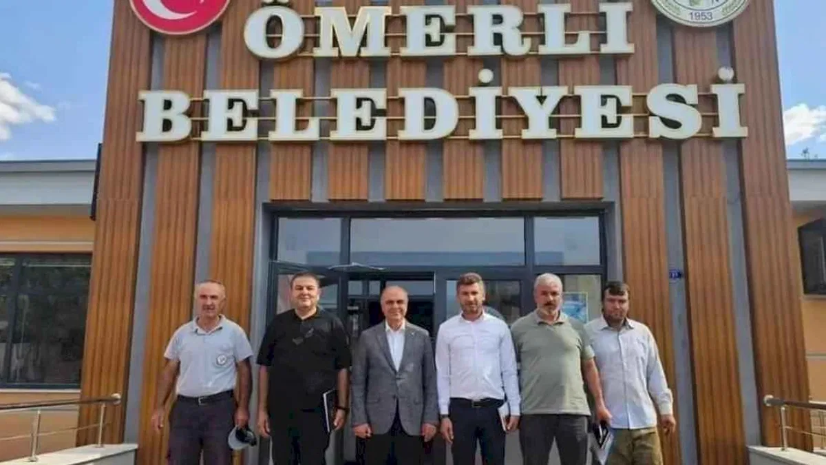 Ömerli Belediyesinde ek protokol sevinci