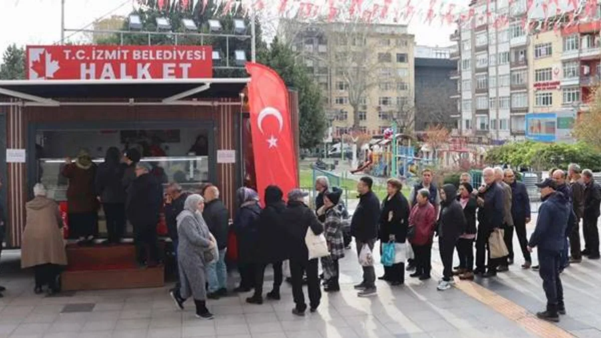 Halk Et Projesi Vatandaşın Yüzünü Güldürmeye Devam Ediyor