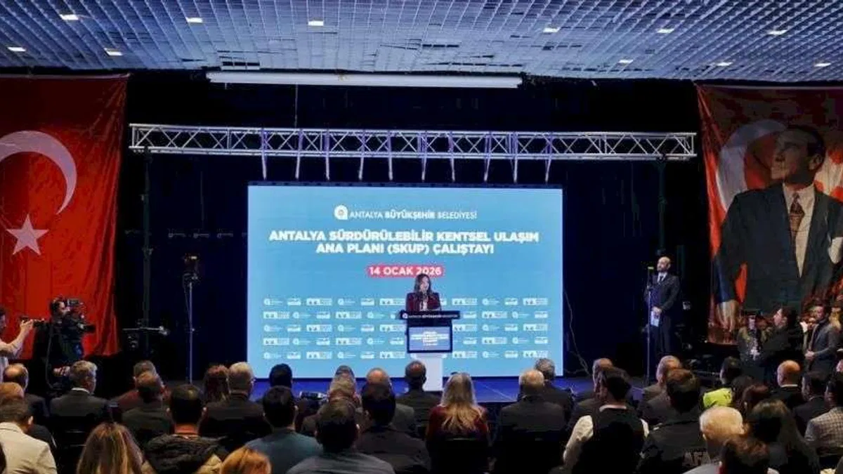 Antalya’da sürdürülebilir ulaşım çalıştayı düzenlendi