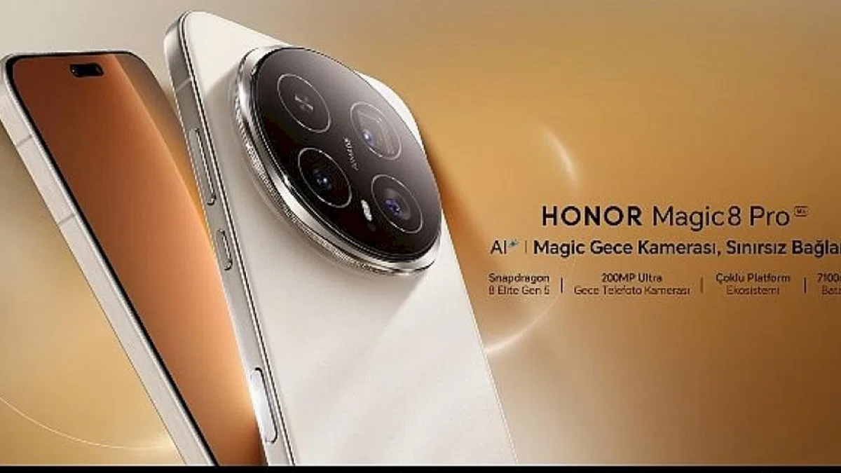 Yapay Zekâ Çağının Amiral Gemisi: HONOR Magic8 Pro Yakında Türkiye'de