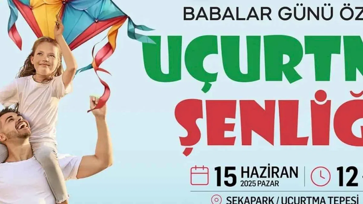 Sekapark’ta uçurtmalar babalar için uçacak