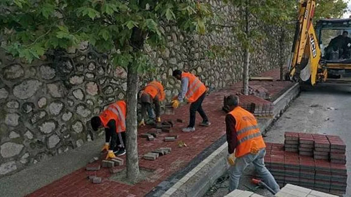 Köyler Büyükşehir'le gelişiyor, güzelleşiyor; Kocaeli'de köylerin çehresi değişiyor