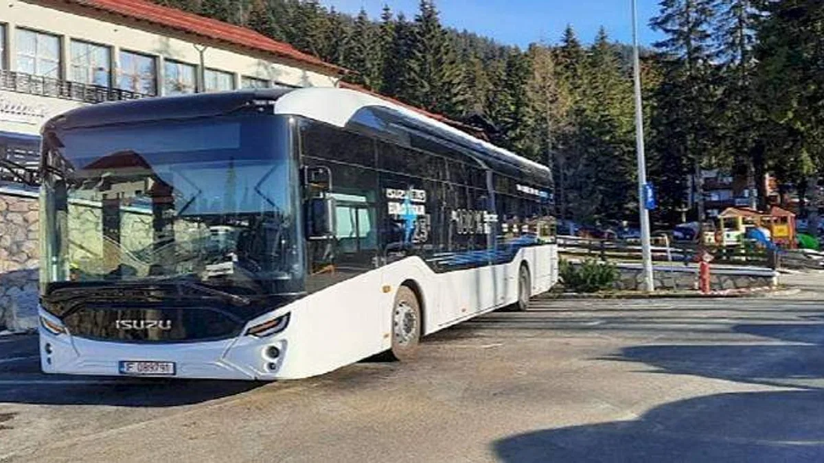 Isuzu'nun yüzde 100 elektrikli otobüsü Citivolt, Avrupa demo turu için yola çıktı