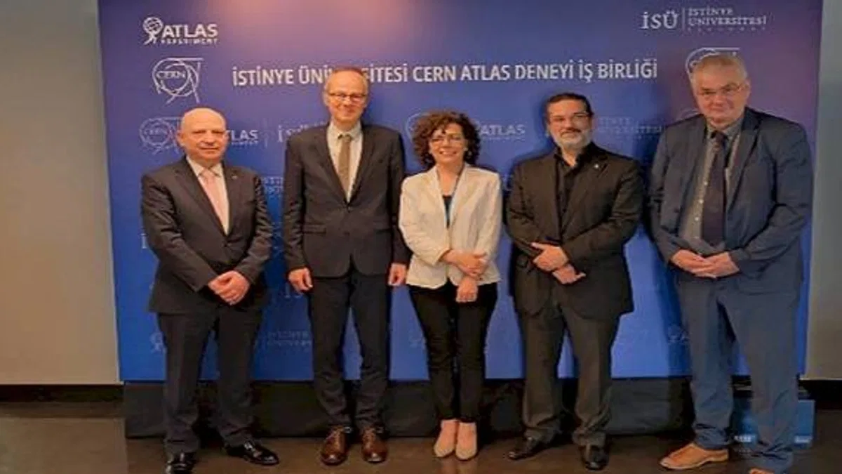 CERN ATLAS Deneyi'nde Türk üniversitesi imzası