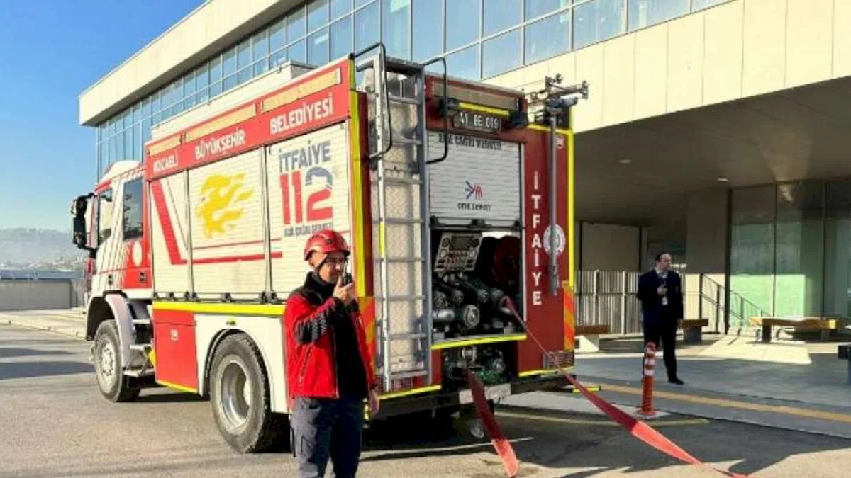 Kocaeli Büyükşehir İtfaiyesi güven veriyor