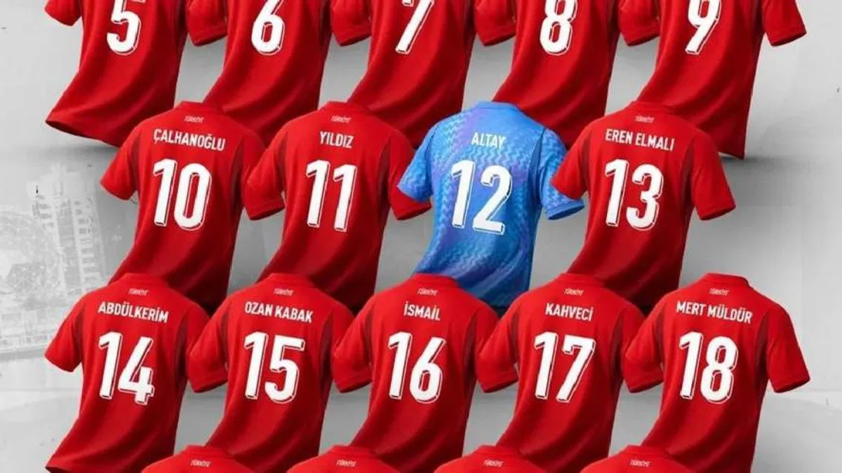 Bizim Çocuklar'ın Dünya Kupası forma numaraları açıklandı