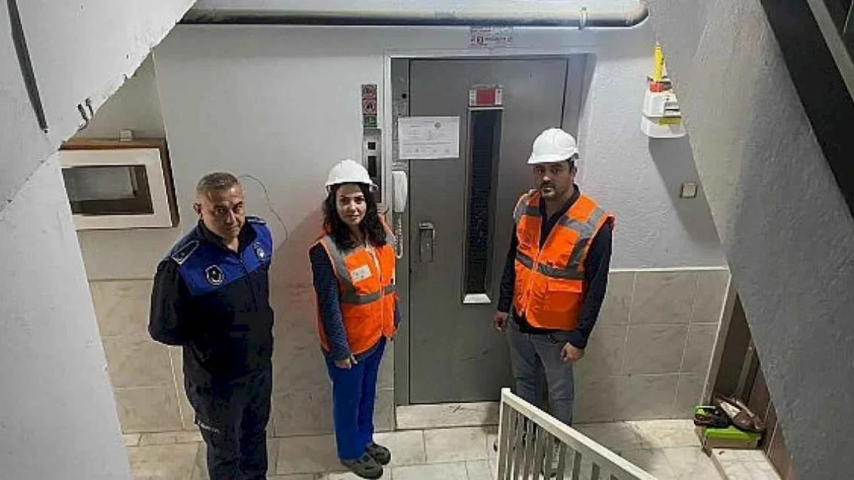 Ödemiş Belediyesi Asansörleri Denetliyor