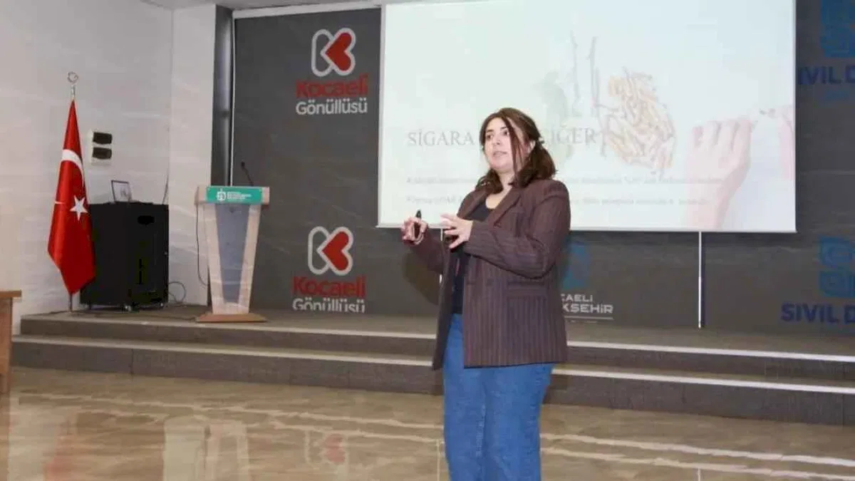 Kocaeli'de sigara bırakma eğitimi