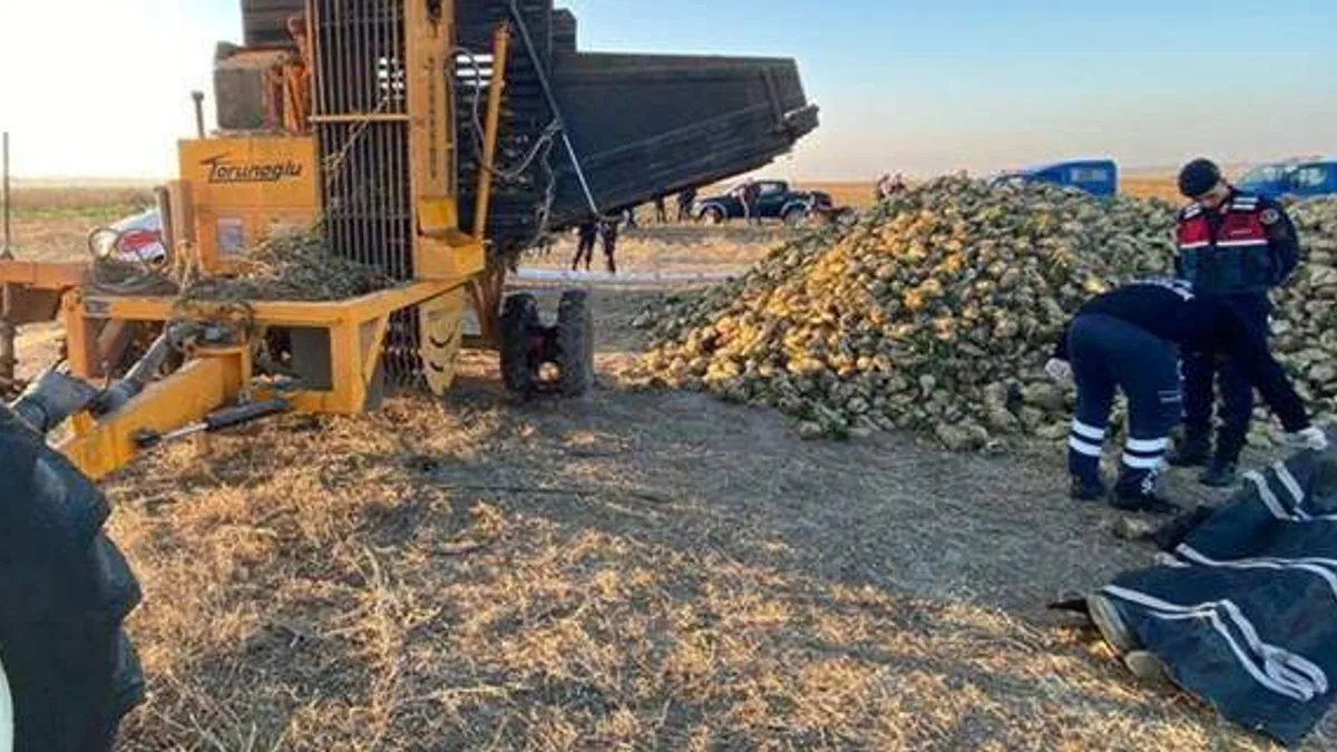 Aksaray'da pancar sökme makinesine sıkışan genç hayatını kaybetti