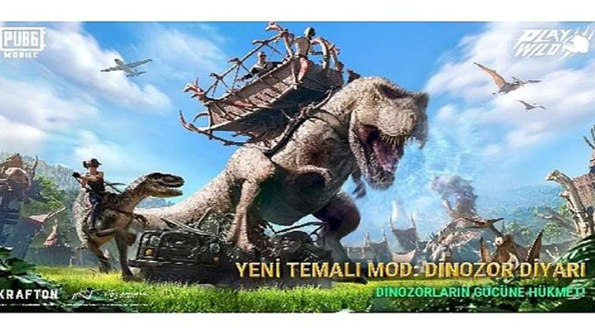 PUBG MOBILE, 2.6 Güncellemesi ile Dinozor Çağına Giriyor