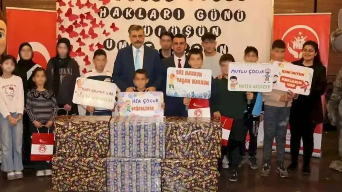 Erzurum’da çocukların gülüşü umuda dönüştü