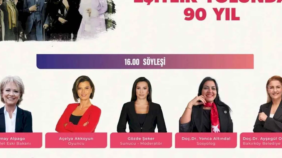 İstanbul'da eşitlik yolunda söyleşi