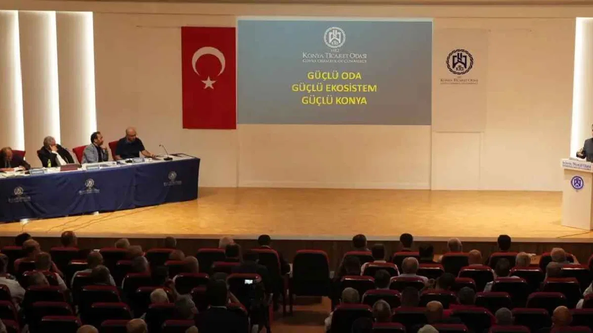 Konya Ticaret Odası’nda dönem değerlendirmesi