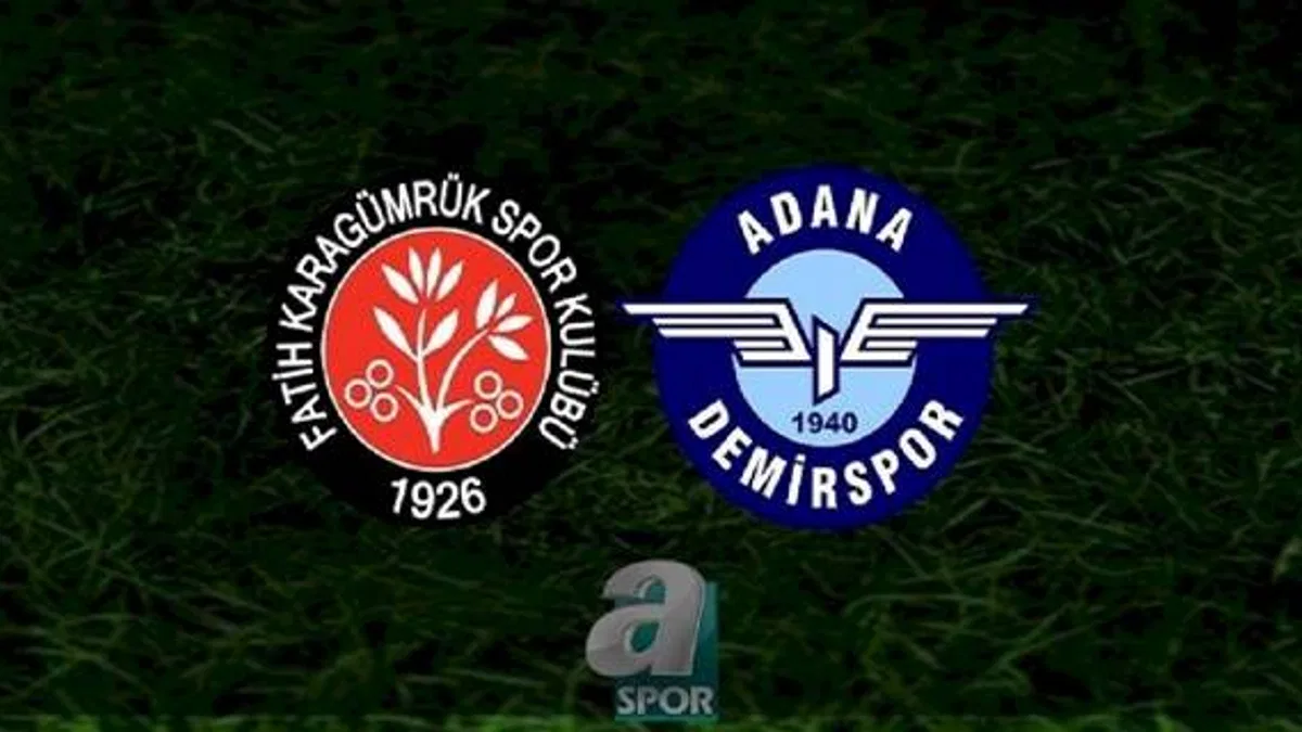 Fatih Karagümrük - Adana Demirspor | Canlı izle (Fatih Karagümrük - Adana Demirspor | Canlı Anlatım)