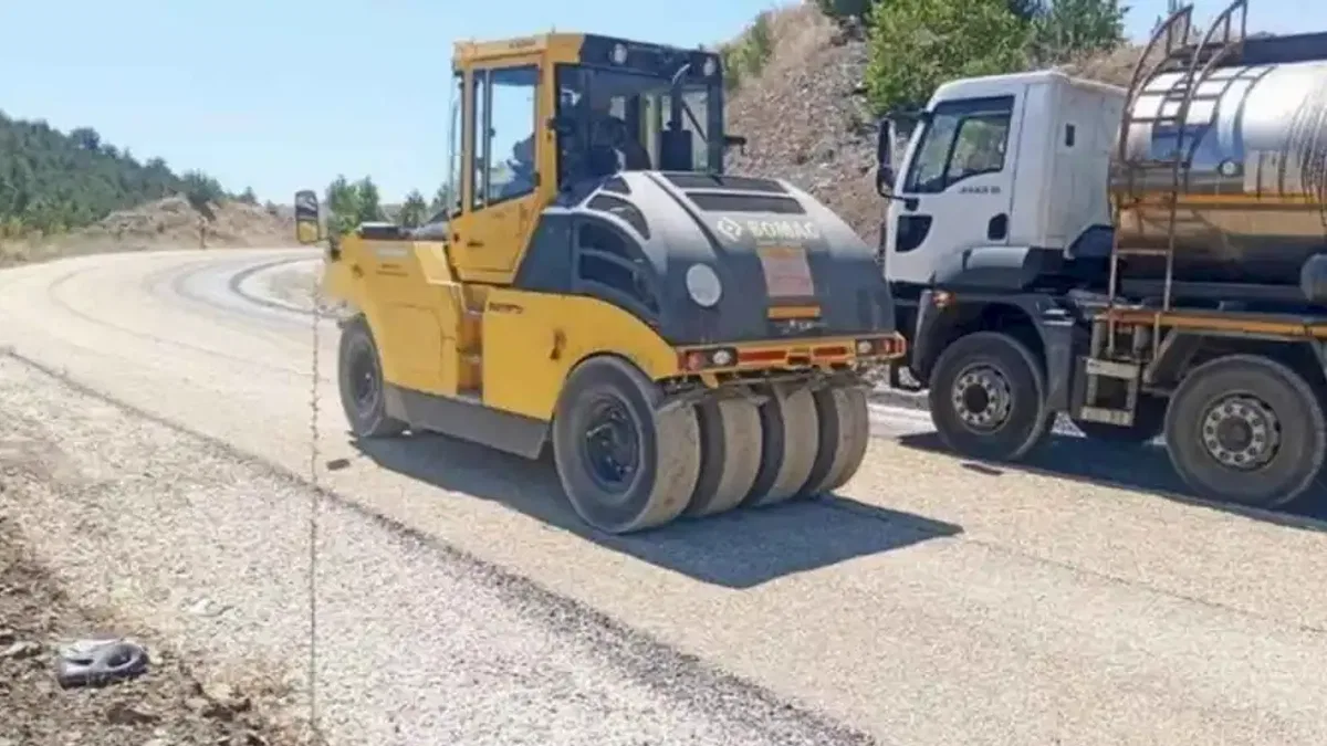 Dağ ilçelerinin yollarına Büyükşehir imzası