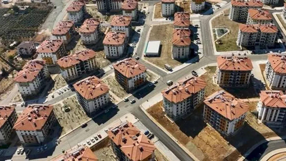 Hatay Antakya'da 3 bine yakın afet konutu tamamlandı