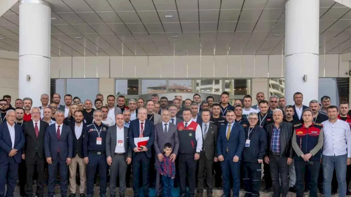 81 ilin itfaiyecileri Malatya'da toplandı