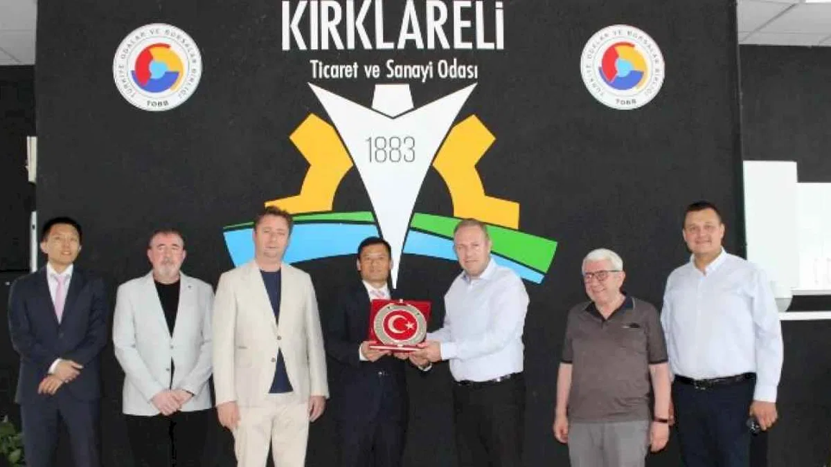 Kırklareli TSO, Shang Jian’ı ağırladı