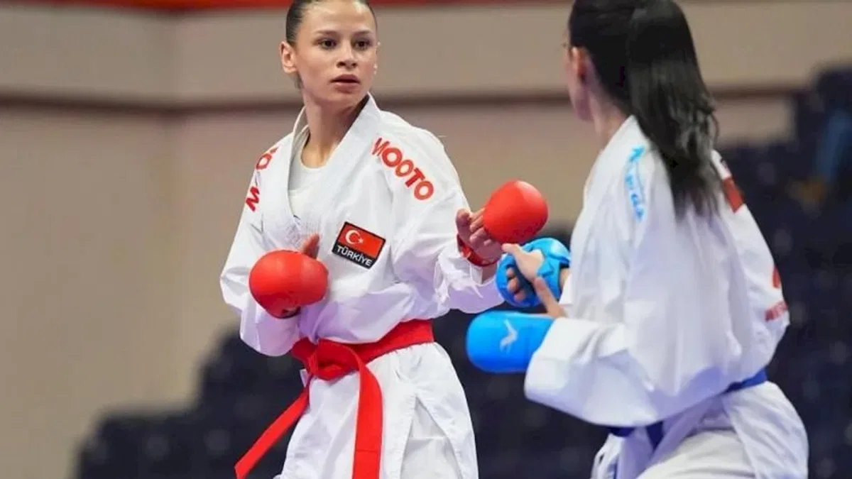 Milli sporcunun emeği altın madalya ile taçlandı