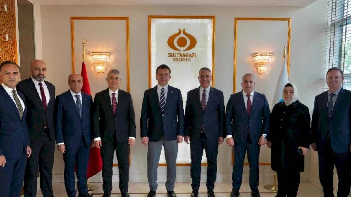 İmamoğlu Sultangazi Belediye Başkanı Dursun'u tebrik etti