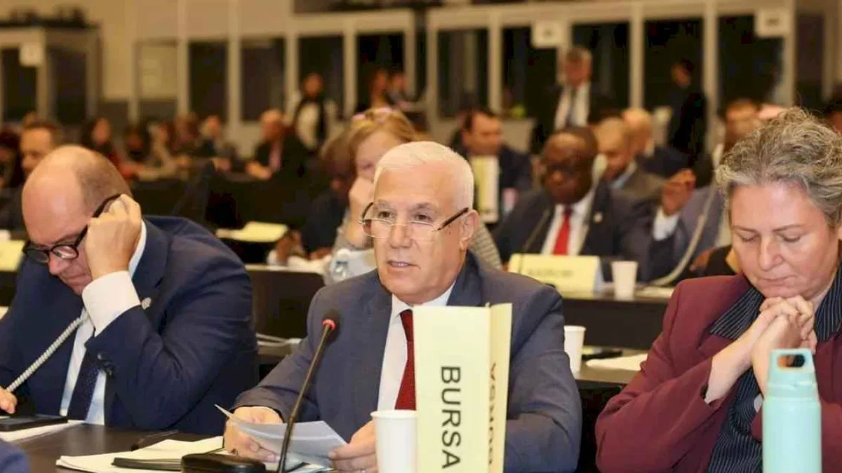 Başkan Bozbey mesajı Cenevre'den verdi... Bugünkü adımlar yarının suyu ve yaşamı için