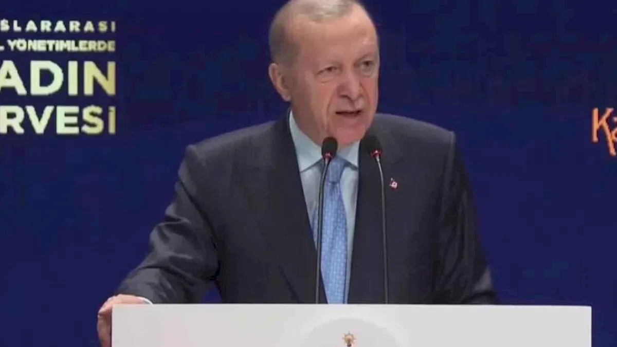 Cumhurbaşkanı Erdoğan: Kadının temsil oranını artırdık