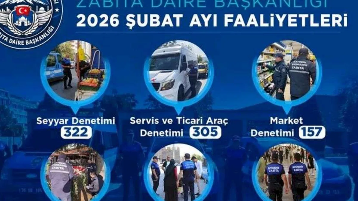 Kayseri zabıtasından sıkı denetimler