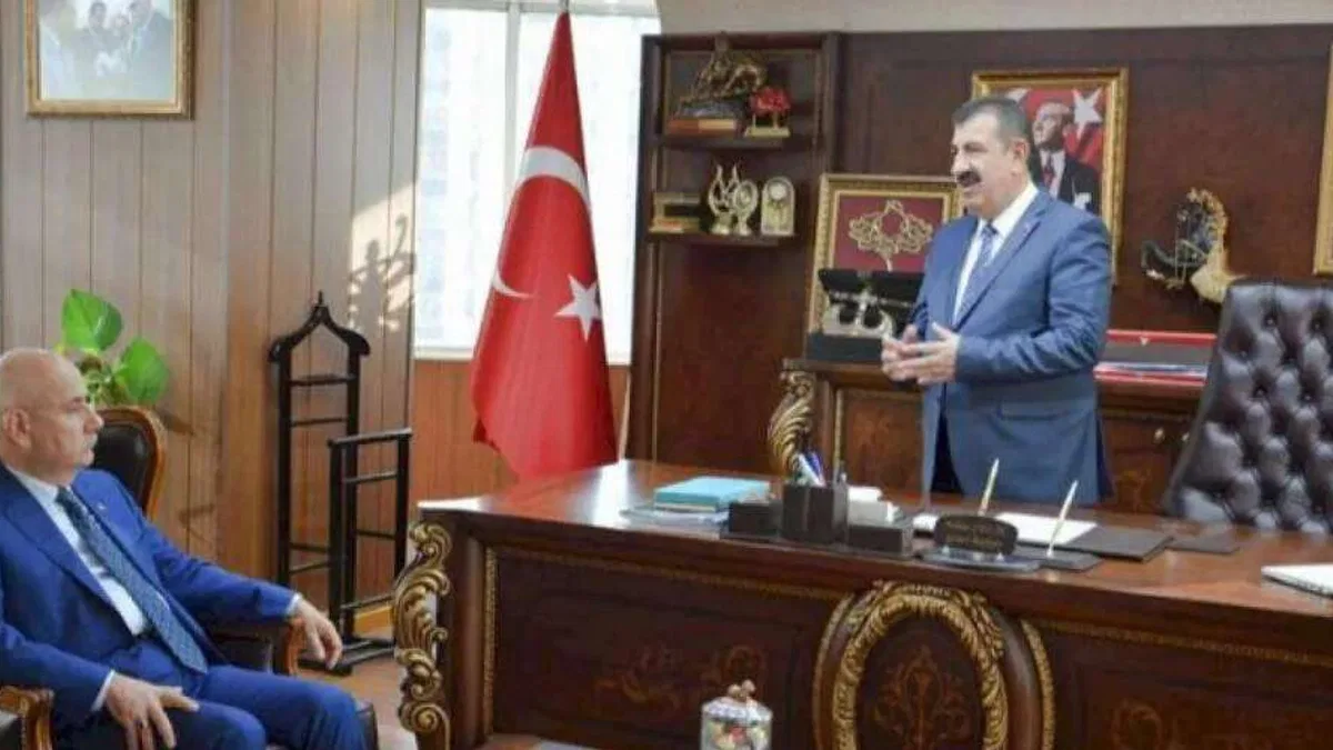 Bakan Kirişci'den TÜDKİYEB'e ziyaret