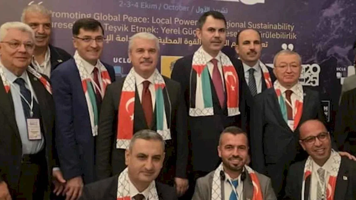 Eyüp Kahveci UCLG-MEWA 2025 Kongresi'nde