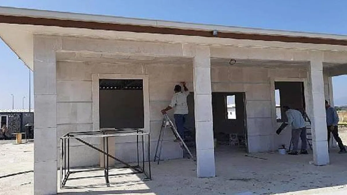 İslahiye Osmangazi Evleri'nde çalışmalar tam gaz