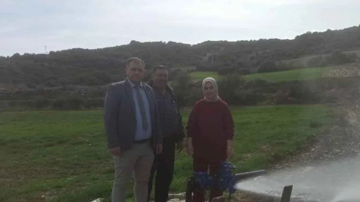 MASKİ, yeni açılan sondajın bağlantısı için terfi hattı döşedi