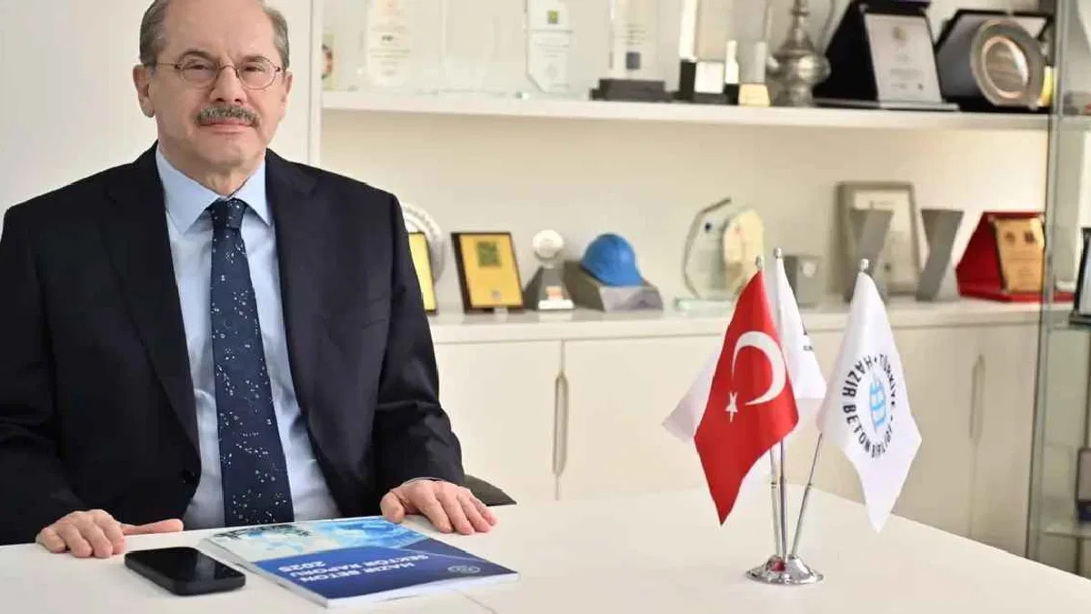 Hazır beton endeksi Ağustos'ta da eşik değerin altında kaldı