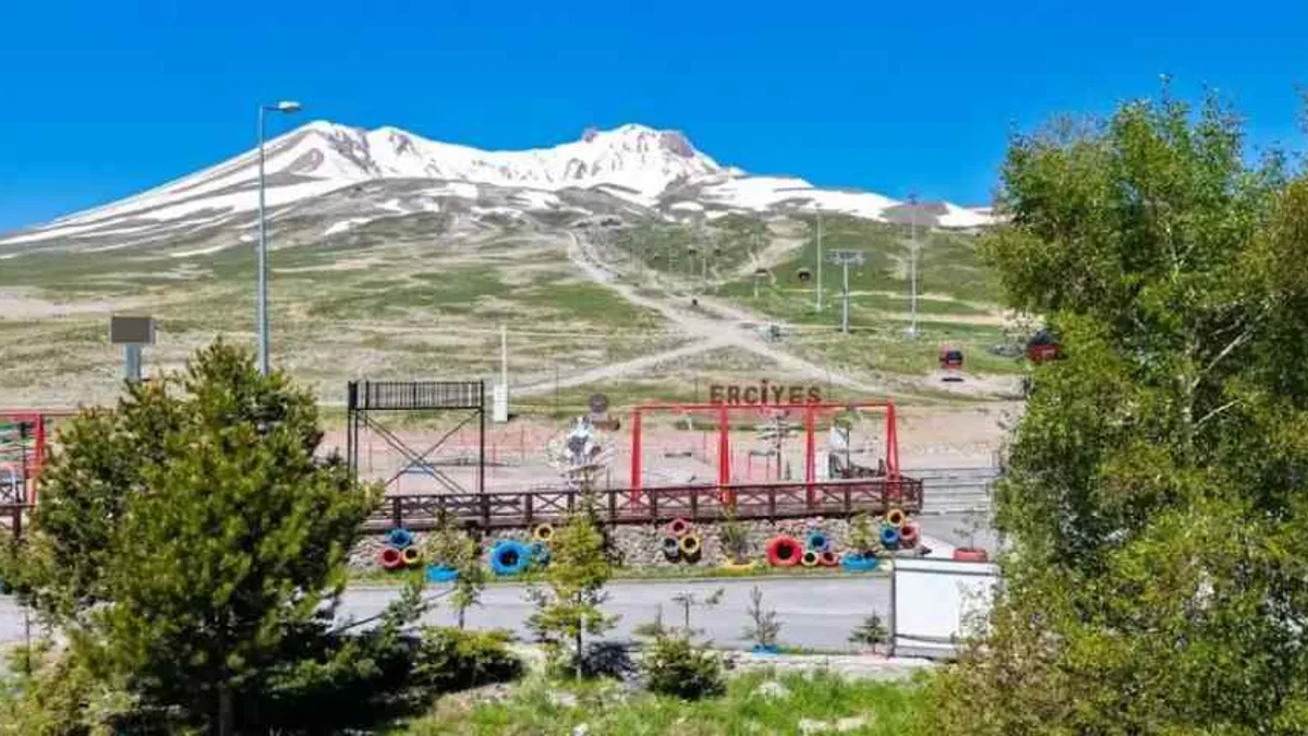 Erciyes’te Çocuk Bisiklet ve Aktivite Parkı sezonu açıldı