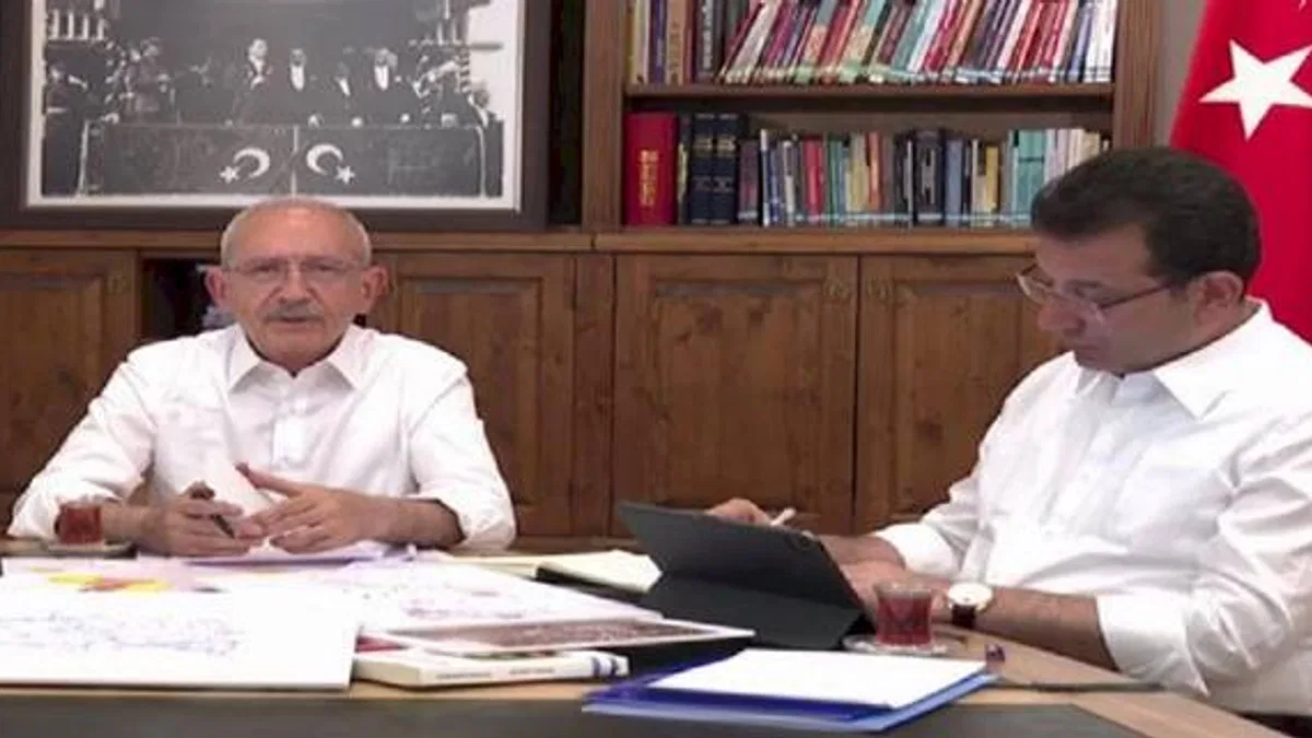 İmamoğlu ve Kılıçdaroğlu Çankaya'da görüştü