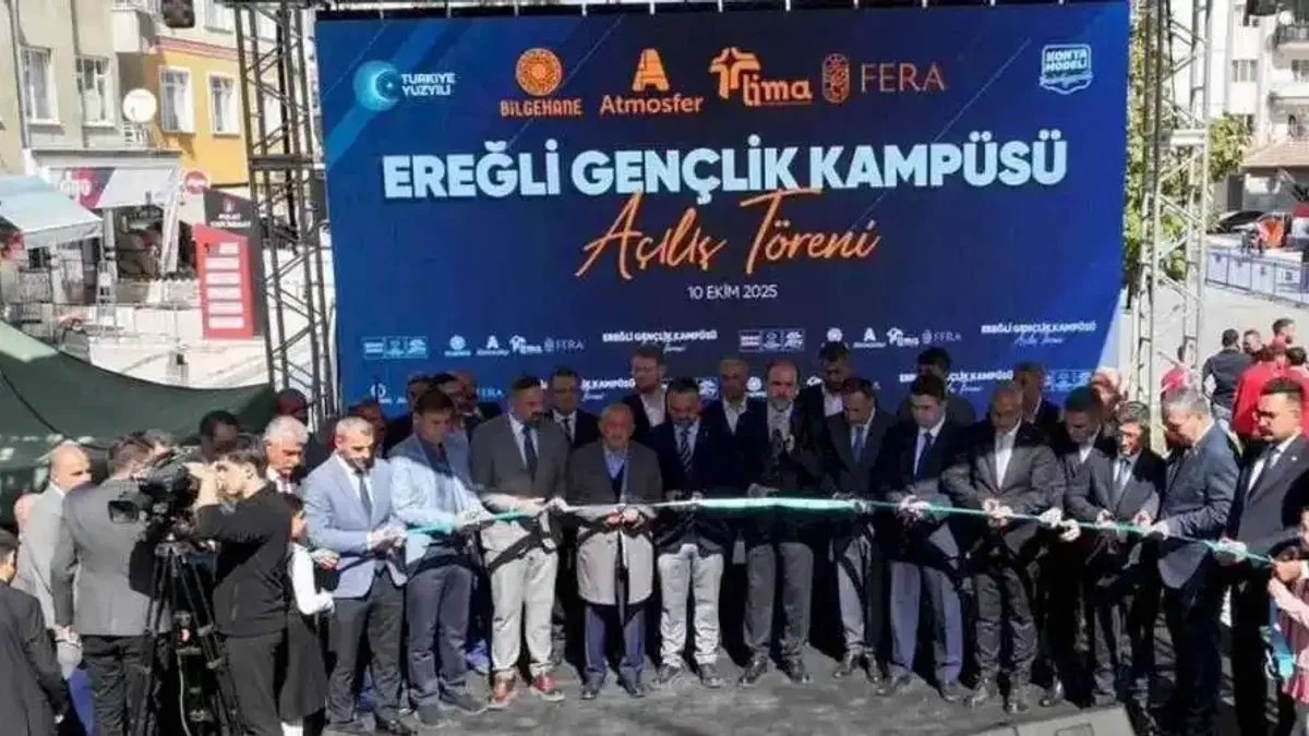 Konya Ereğli'de gençliğe yeni merkez