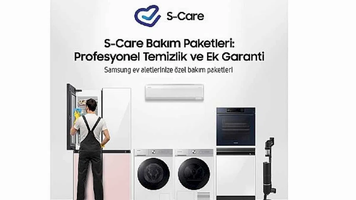 Samsung, ev aletleri için profesyonel bakım hizmeti başlattı