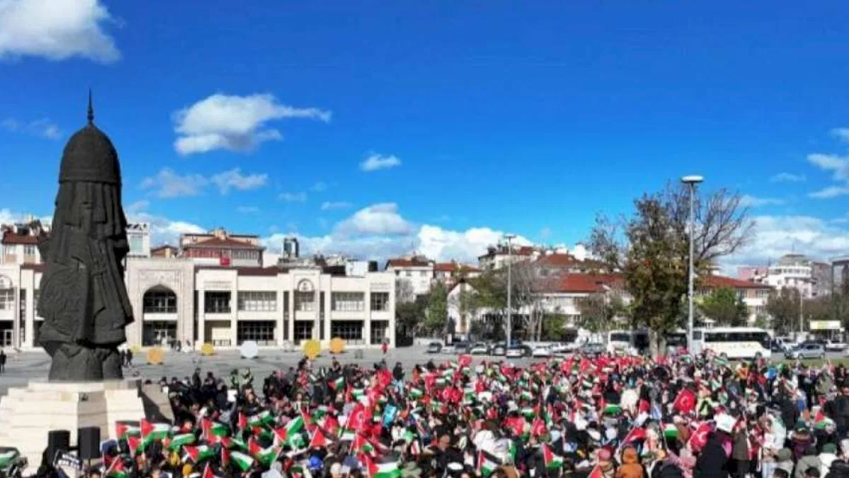 Kudüs'ün çocukları için Konya'dan seslendiler