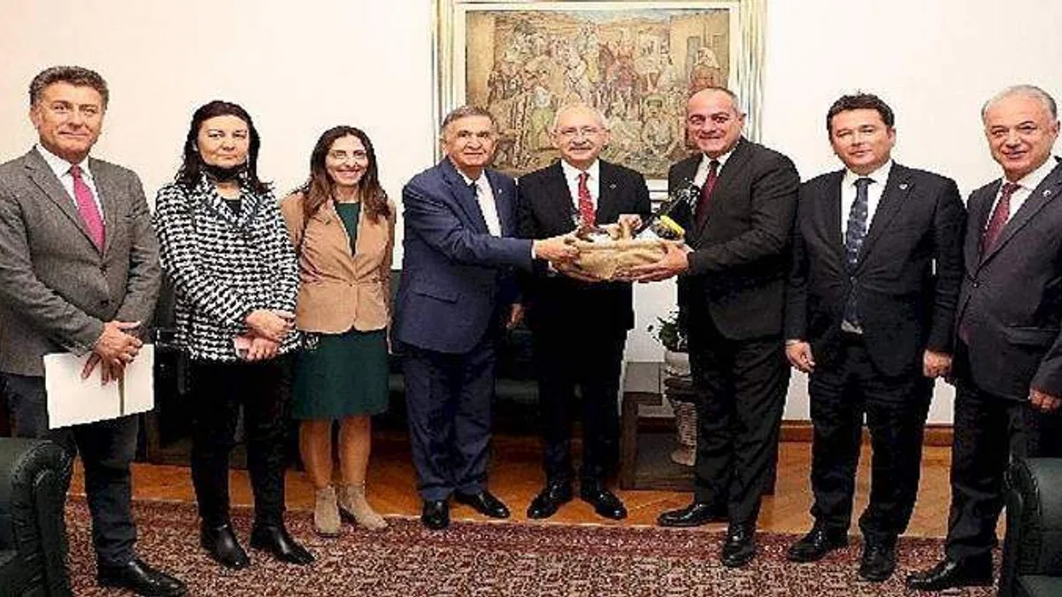 Başkan Sertaslan'dan Kılıçdaroğlu'na ziyaret