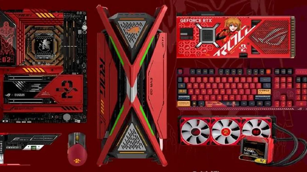 ASUS Republic of Gamers, Evangelion ile Yeni İş Birliğini Duyurdu