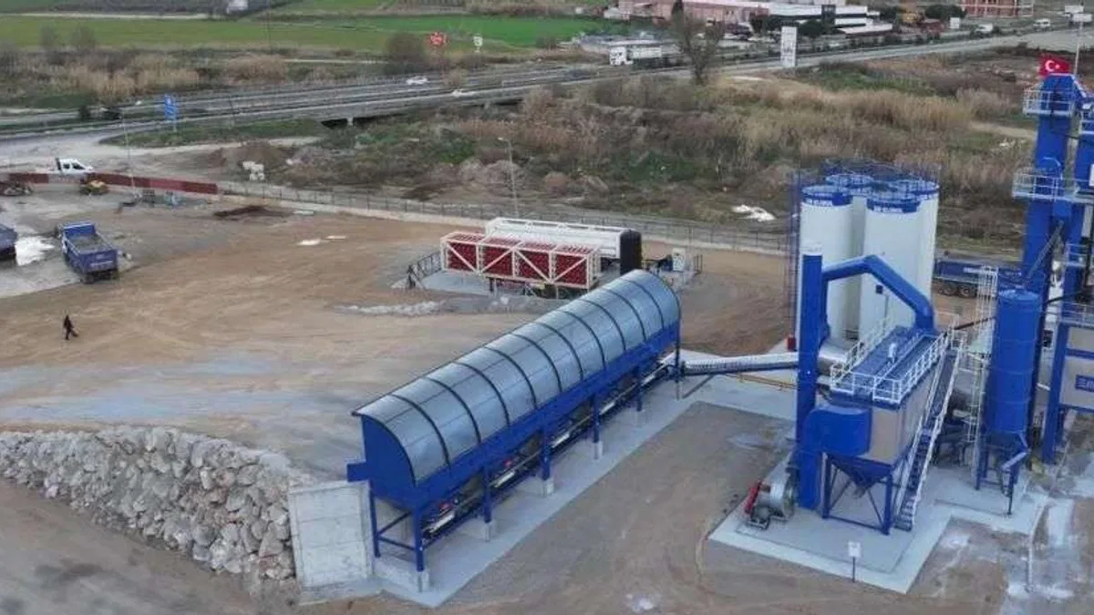 Manisa Büyükşehir'den asfalt hamlesi.. 2026 hedefi 120 bin ton