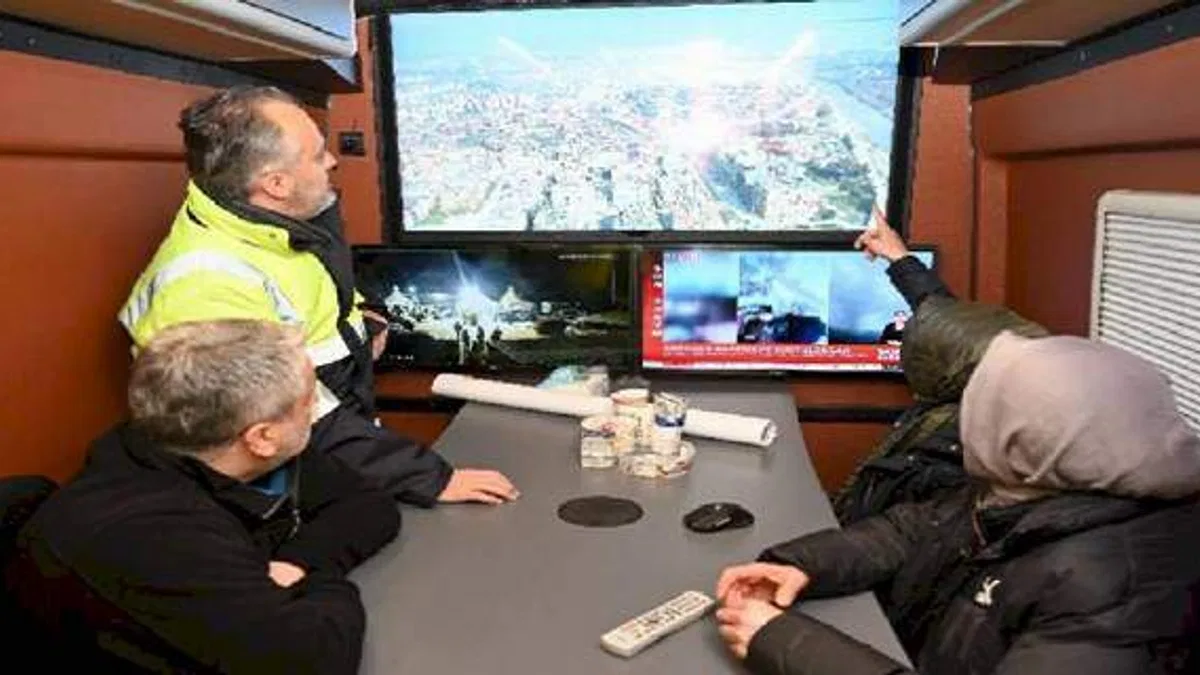 Bursa, Hatay'da lojistik üs kurdu