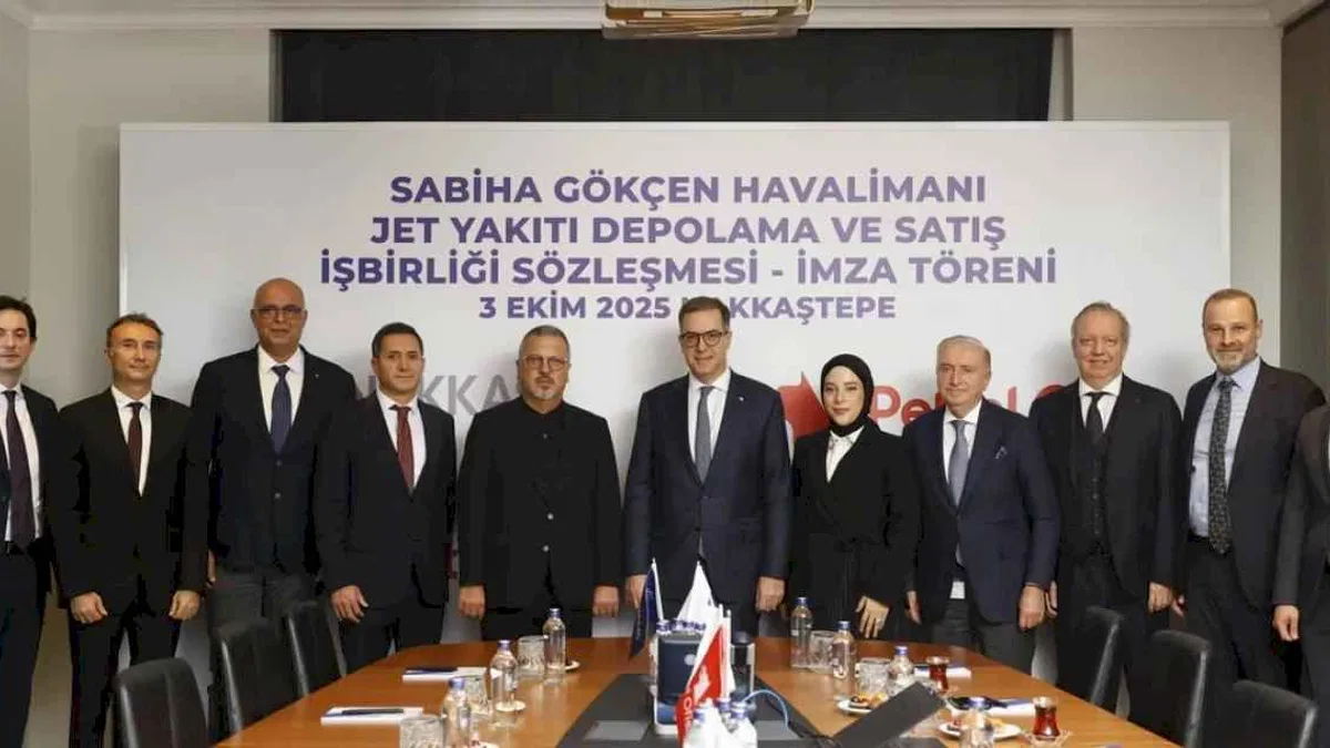Petrol Ofisi Grubu ve Nakkaş Holding'den jet yakıtı depolama ve satışı alanında önemli iş birliği