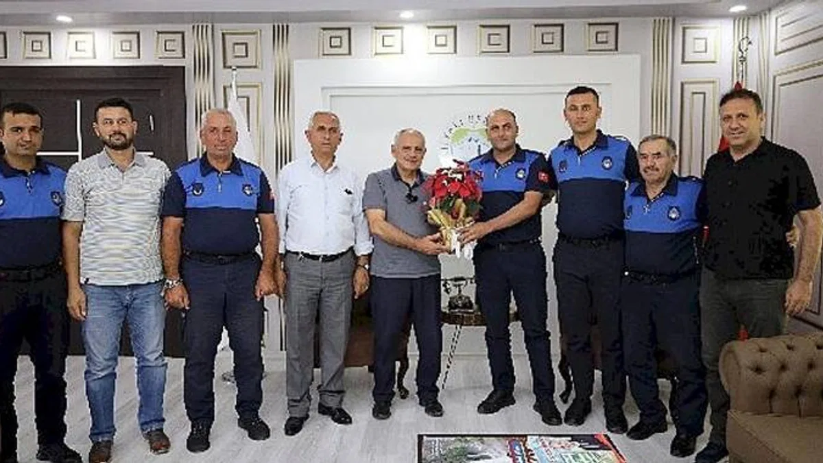 Başkan Öztürk Zabıta Haftası'nı kutladı