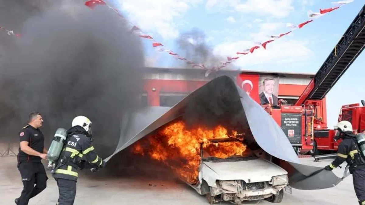 Şanlıurfa'da yeni itfaiye binası hizmete açıldı