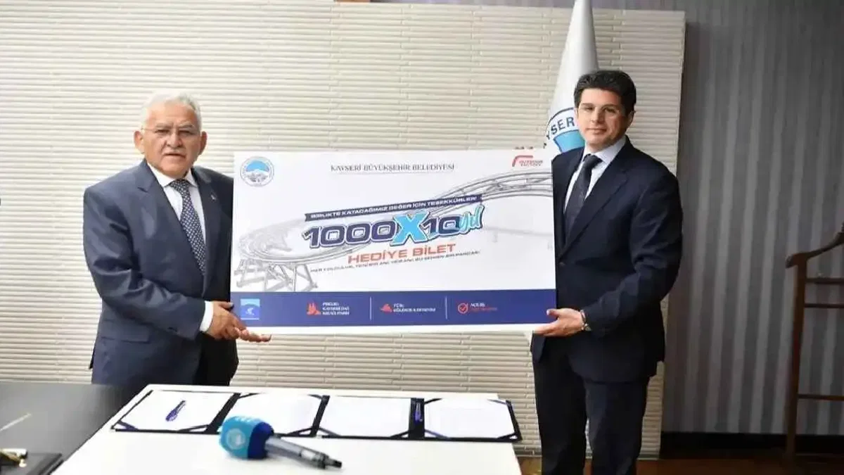 Kayseri Erciyes'e en uzun dağ kızağı tesisi geliyor